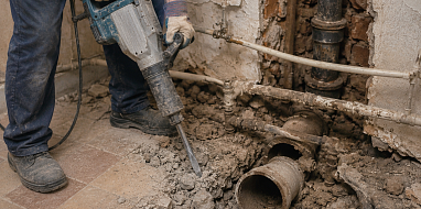 Демонтаж канализации